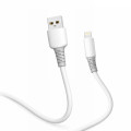 ColorWay Кабель ColorWay USB - Lightning (M/M), liquid silicone, 3А, 1 м, White (CW-CBUL093-WT)