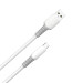 ColorWay Кабель ColorWay USB - USB Type-C (M/M), liquid silicone, 3А, 1 м, White (CW-CBUC093-WT)