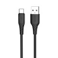 ColorWay Кабель ColorWay USB - USB Type-C (M/M), textured PVC, 3А, 2 м, Black (CW-CBUC095-BK)