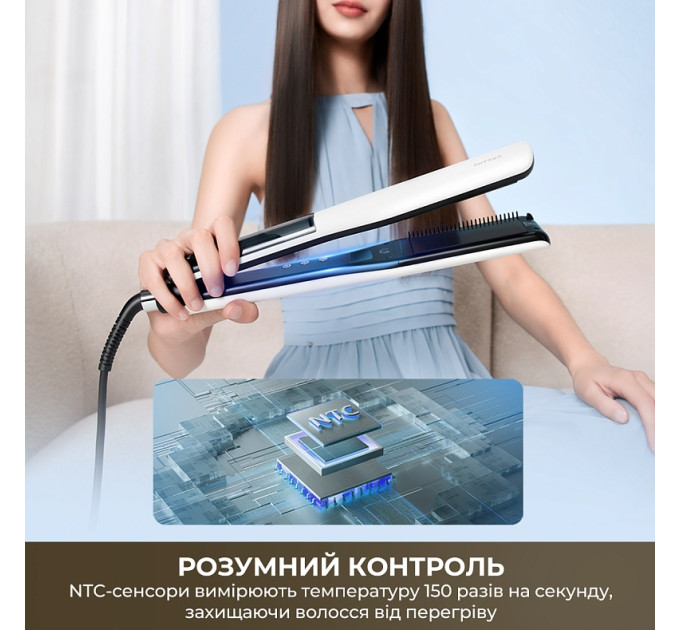 Dreame Випрямляч для волосся Dreame AuraSteam Straight Pink (AA01A-PK)
