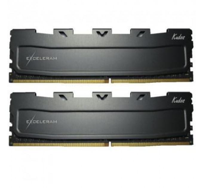 Модуль пам'яті для комп'ютера DDR3L 16GB (2x8GB) 1600 MHz Black Kudos eXceleram (EKBLACK3161611LAD)