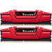 Модуль пам'яті для комп'ютера DDR4 8GB (2x4GB) 2400 MHz RipjawsV Red G.Skill (F4-2400C15D-8GVR)