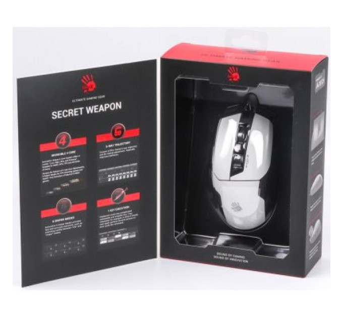 A4Tech Мишка A4Tech Bloody W70 Max Panda White