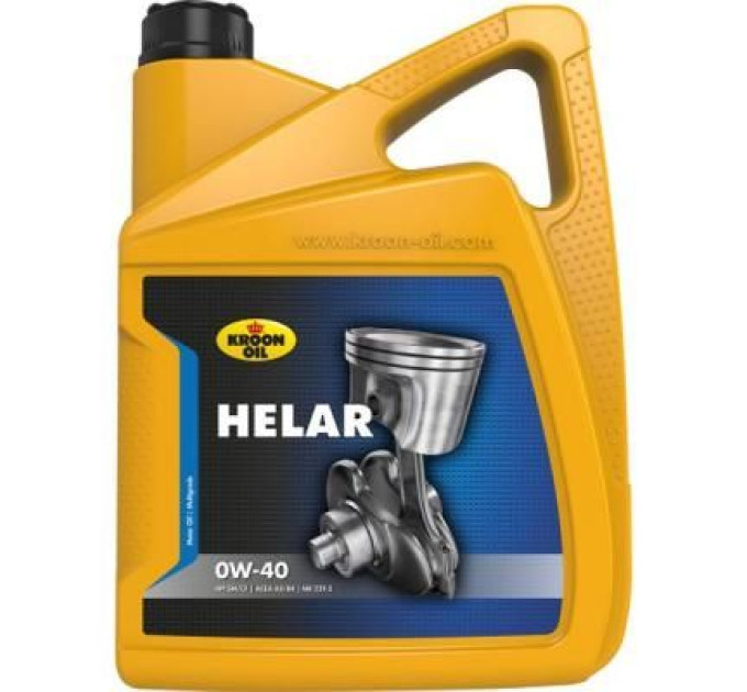 Kroon-Oil Моторна олива Kroon-Oil HELAR 0W-40 5л (KL 02343)