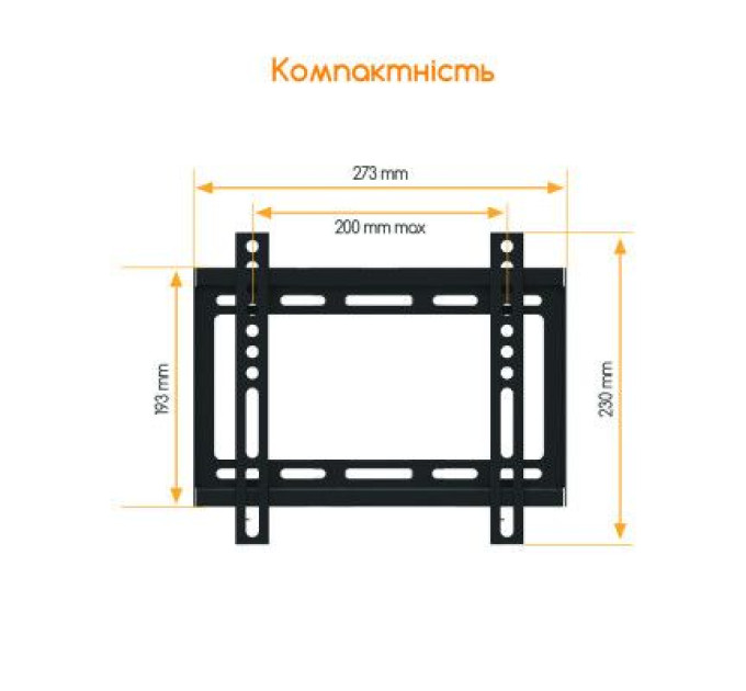 ACCLAB Кронштейн ACCLAB AL-FR20/F (1283126485763)