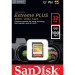 SanDisk Карта пам'яті SanDisk 32GB SDXC class 10 Extreme PLUS (SDSDXWT-032G-GNCIN)