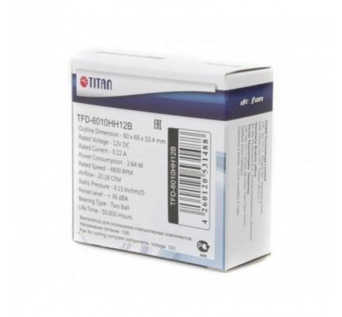 Кулер до корпусу Titan TFD-6010HH12B