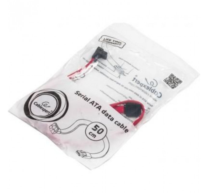 Кабель для передачі даних SATA III 0.5m Cablexpert (CC-SATAM-DATA90)