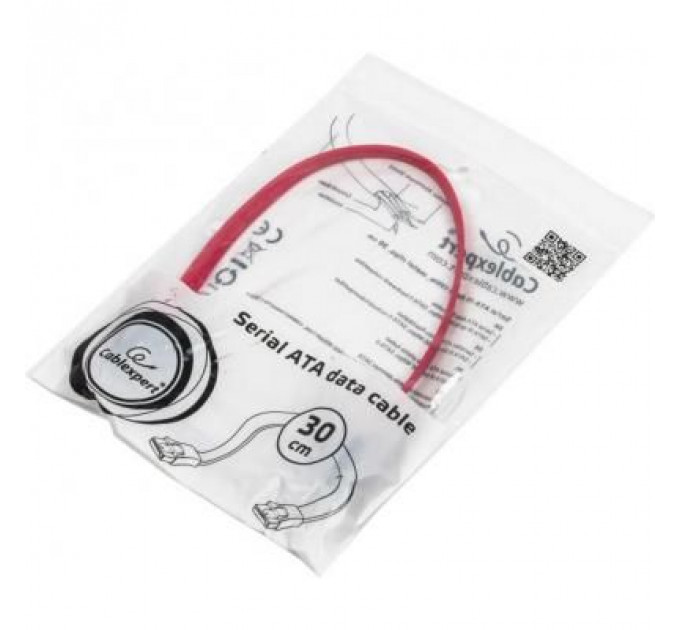 Кабель для передачі даних SATA III 0.3m Cablexpert (CC-SATAM-DATA-0.3M)