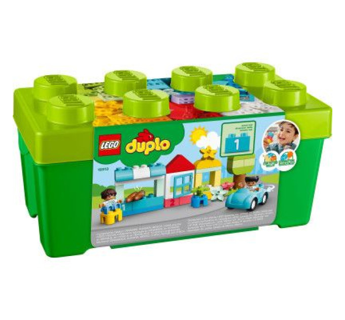 LEGO Конструктор LEGO DUPLO Classic Коробка з кубиками 65 деталей (10913)