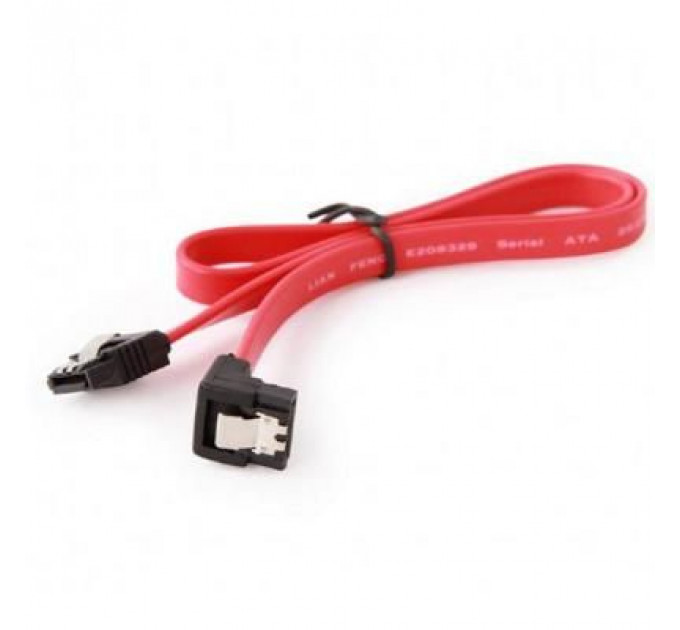 Кабель для передачі даних SATA III 0.8m Cablexpert (CC-SATAM-DATA90-0.8M)