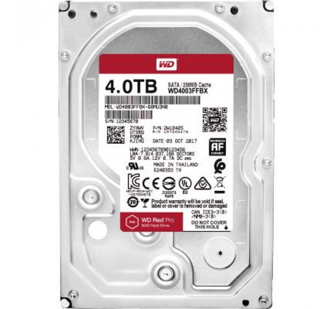 Жорсткий диск 3.5" 4TB WD (WD4003FFBX)