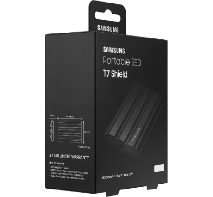 Samsung Накопичувач SSD USB 3.2 1TB T7 Shield Samsung (MU-PE1T0S/EU)