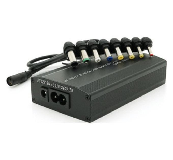 Voltronic Блок живлення до ноутбуку Voltronic 100W Universal + Auto(12V), ручн. регулювання, 8 роз'ємів (02527 / YT-YBB/100W)