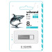 Wibrand USB флеш накопичувач Wibrand 8GB Shark Silver USB 2.0 (WI2.0/SH8U4S)