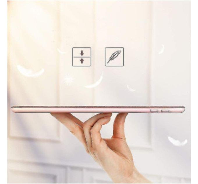 BeCover Чохол до планшета BeCover Tri Fold Hard Apple iPad 10.2 2019/2020/2021 Pink (711127)