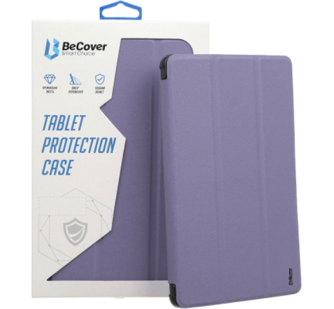 BeCover Чохол до планшета BeCover Tri Fold Soft TPU Silicone Apple iPad Pro 12.9 2020/2021/2022 Purple (711739)