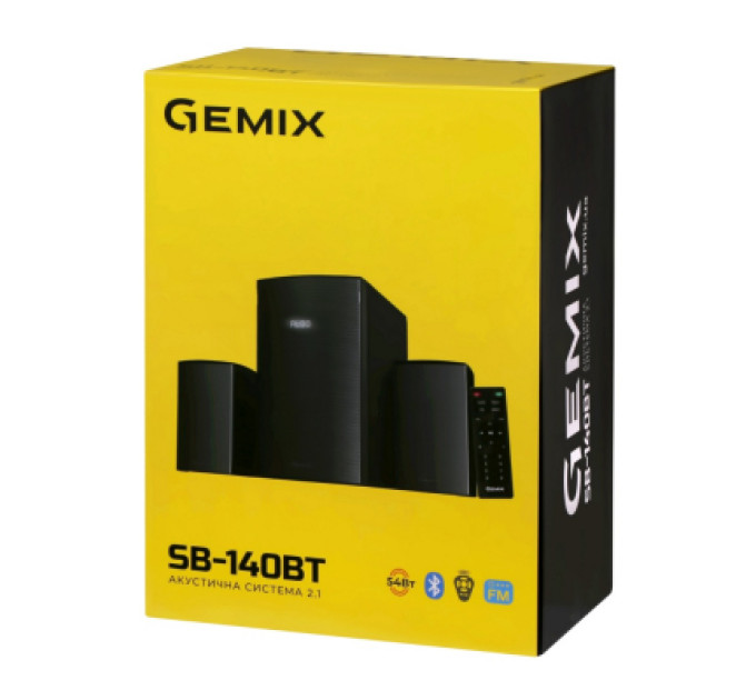 Gemix Акустична система Gemix SB-140BT Black