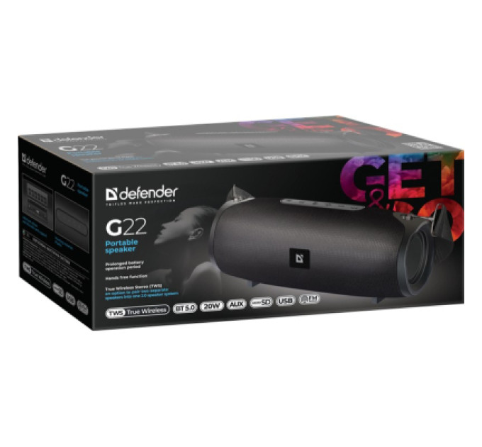 Defender Акустична система Defender G22 Black (65122)
