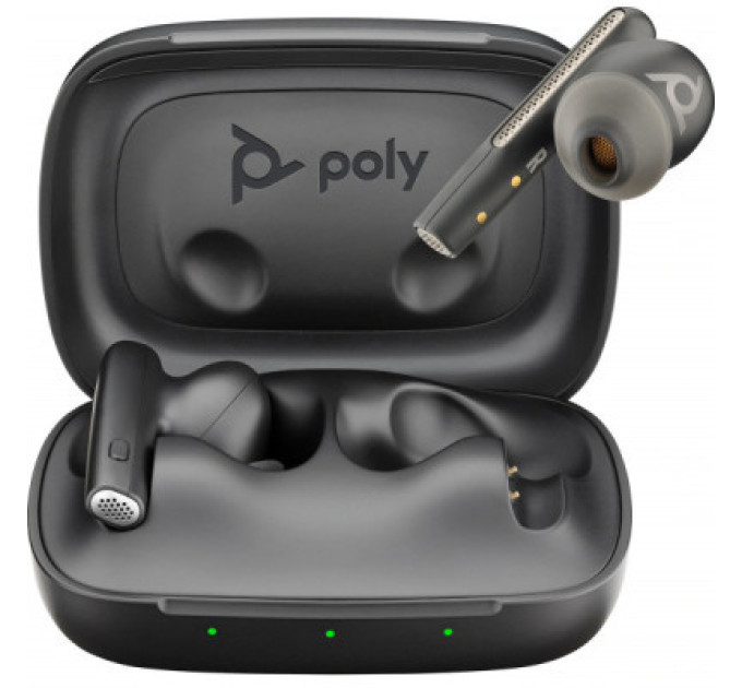 Poly Навушники Poly Voyager Free 60 Earbuds + BT700C + BCHC Black (7Y8H4AA)