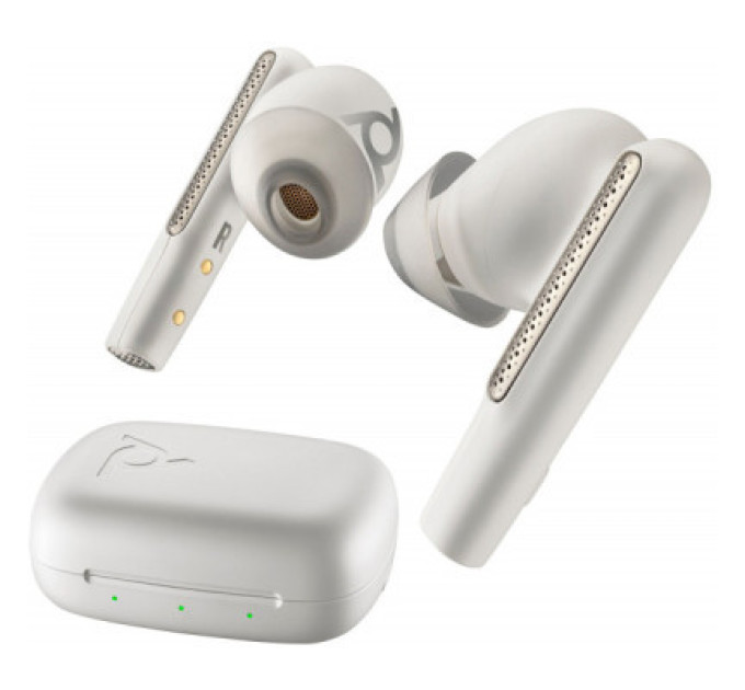 Poly Навушники Poly Voyager Free 60 Earbuds + BT700C + BCHC White (7Y8L4AA)