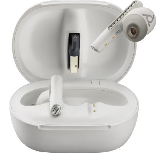 Poly Навушники Poly Voyager Free 60+ Earbuds + BT700A + TSCHC White (7Y8G5AA)