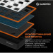 GamePro Клавіатура GamePro MK130R Hot-Swap Red Swich RGB USB UA Black (MK130R)