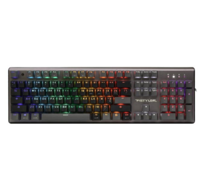 A4Tech Клавіатура A4Tech FS100 RGB FS Switch USB Stone Black (4711422003925)