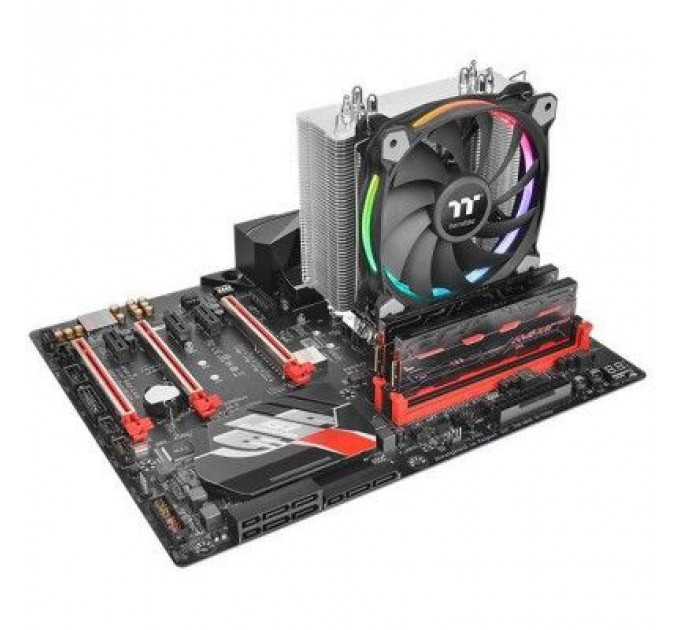 Кулер до процесора ThermalTake Riing Silent 12 RGB Sync Edition (CL-P052-AL12SW-A)