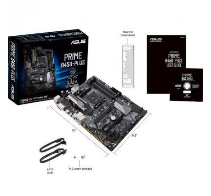 Материнська плата ASUS PRIME B450-PLUS