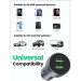 Ugreen Зарядний пристрій Ugreen CD213 36W 2xUSB QC 3.0 3A Car Charger (Dark Blue) (10144)