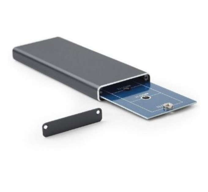 Кишеня зовнішня Gembird M.2 (NGFF), USB3.0, черный (EE2280-U3C-01)