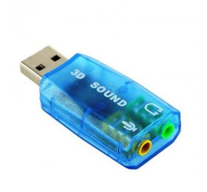 Звукова плата Atcom USB-sound card (5.1) 3D sound (Windows 7 ready) (7807)