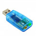 Звукова плата Atcom USB-sound card (5.1) 3D sound (Windows 7 ready) (7807)