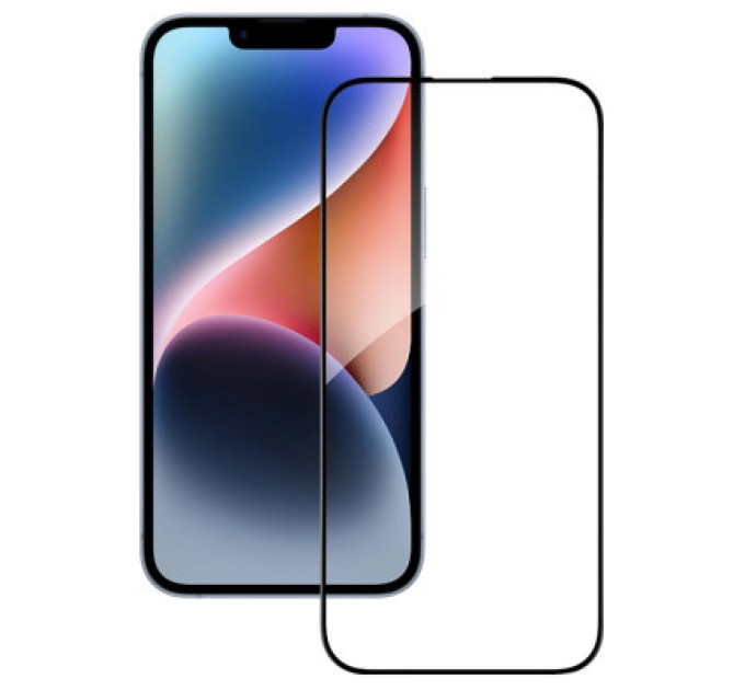 BeCover Скло захисне BeCover Apple iPhone 15 Pro Max Black (710594)
