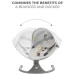 Kinderkraft Крісло-гойдалка Kinderkraft Lumi 2 Light Grey (5902533925018)
