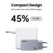 Ugreen Зарядний пристрій Ugreen 3xUSB 100W (2xUSB-C+USB-A) Gan Nexode Pro X757 (25874)
