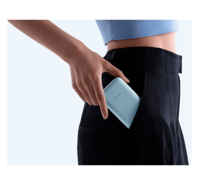 Xiaomi Батарея універсальна Xiaomi 10000mAh 22.5W, Integrated Cable, blue (BHR9073GL)