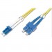 Digitus Оптичний патчкорд Digitus LC/UPC-SC/UPC,9/125,OS2,duplex,2m (DK-2932-02)