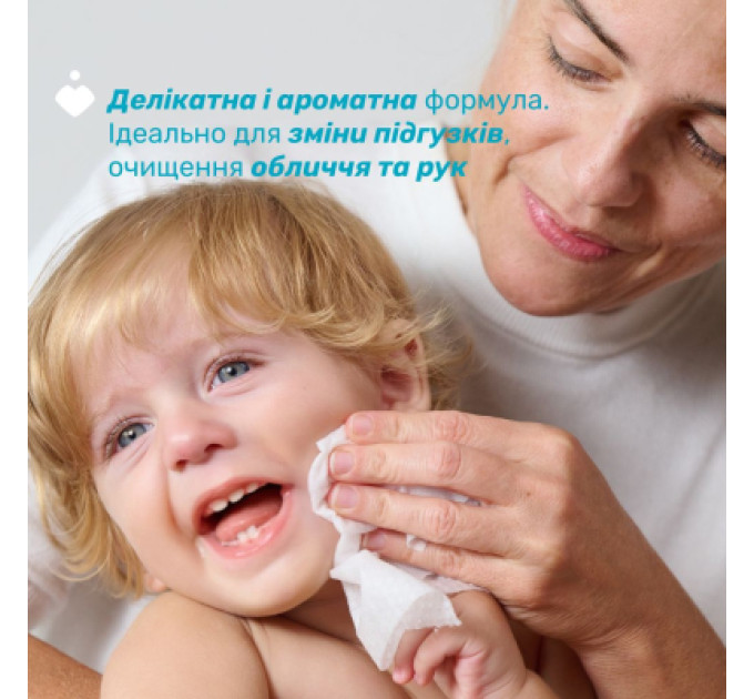 Chicco Дитячі вологі серветки Chicco м`які очищаючі, 72 шт. (12050.00)