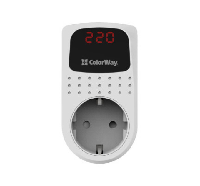 ColorWay Реле напруги ColorWay DS2, white (CW-VR16-02D)