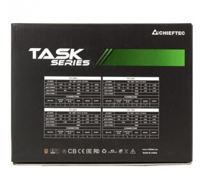 Блок живлення Chieftec 500W Task (TPS-500S)