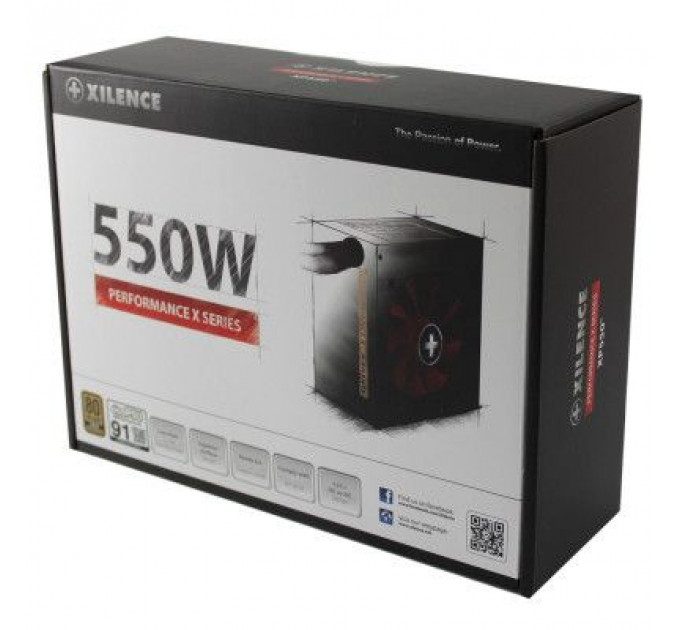Блок живлення Xilence 550W Performance X (XP550R9)