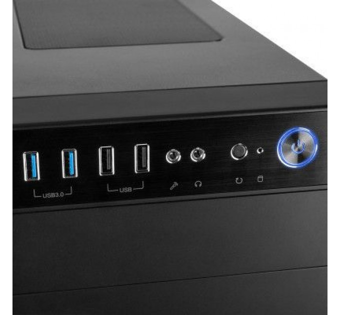 Корпус Modecom OBERON PRO GLASS BLACK (AT-OBERON-PG-10-000000-00)