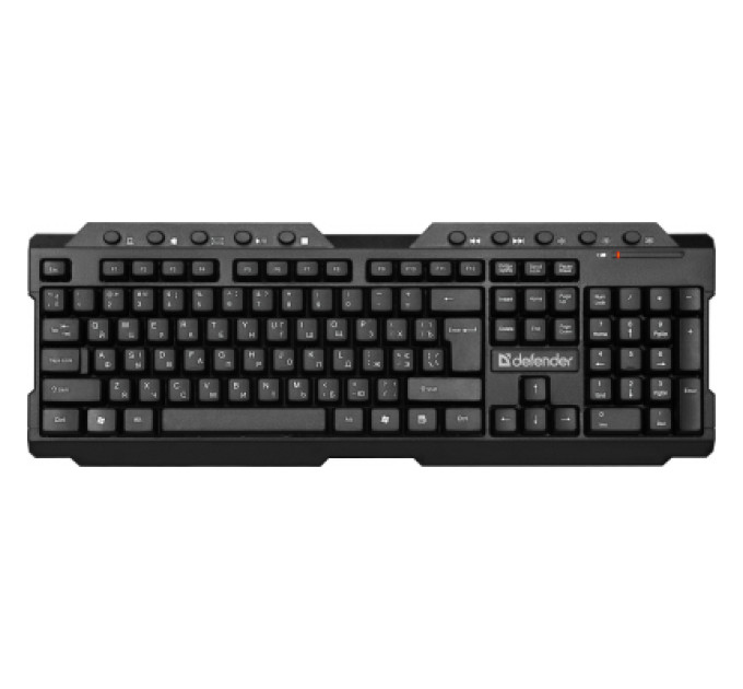 Defender Клавіатура Defender Element HB-195 Wireless UKR Black (45189)