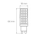 Eurolamp Лампочка Eurolamp LED G9 6W 600Lm 3000K (LED-G9-0630(220))