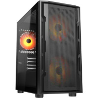 Корпус комп'ютерний Cougar Uniface Mini RGB, чорний