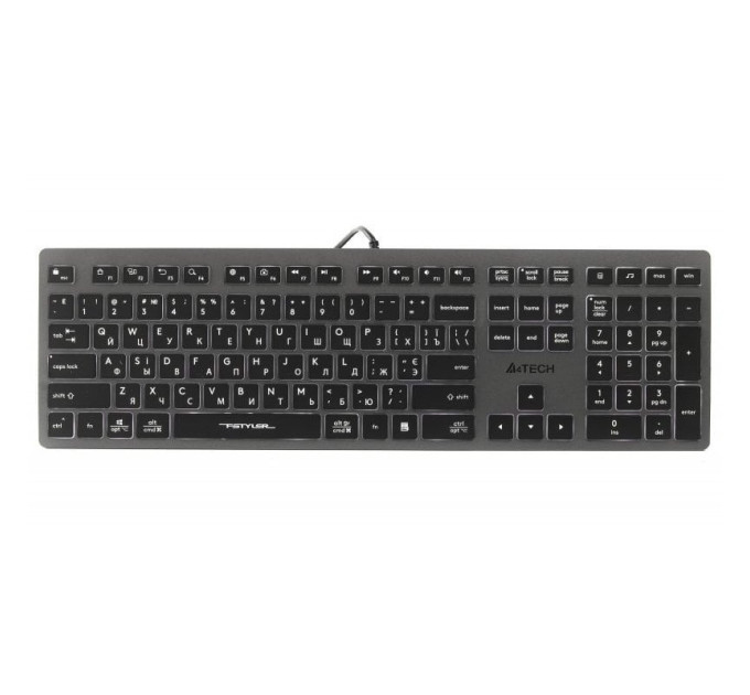 A4Tech Клавиатура A4Tech Fstyler FX60 White Neon backlit