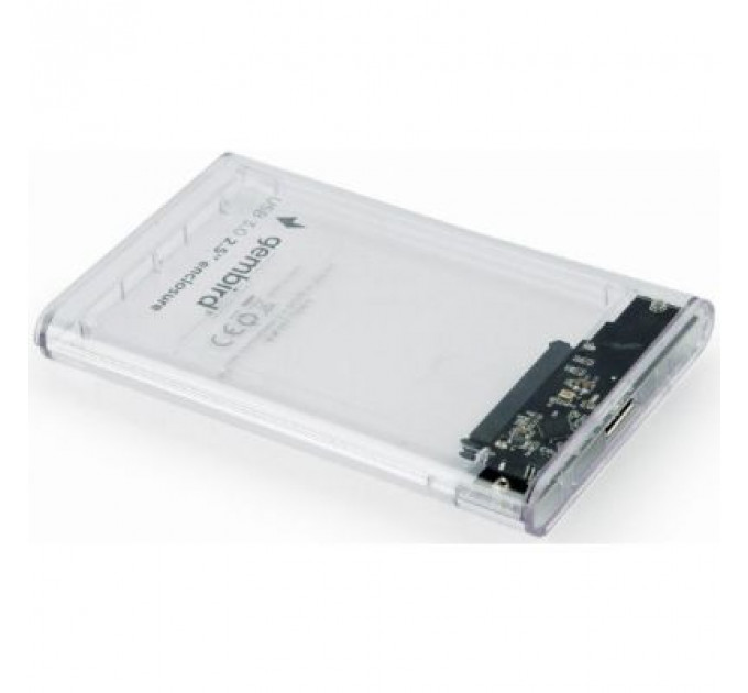 Кишеня зовнішня Gembird 2.5", USB 3.0, прозрачный (EE2-U3S9-6)
