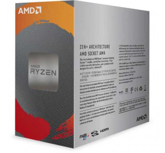 Процесор AMD Ryzen 3 3200G (YD3200C5FHBOX)